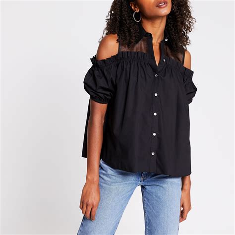 women's river island shirts